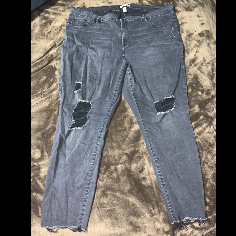 Black Refuge Jeggings